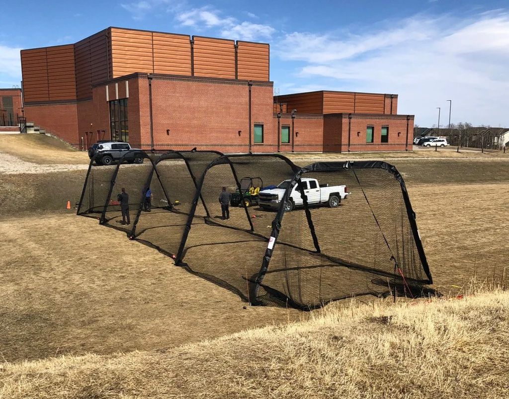 BATCO Foldable Batting Cage Sports Facility Resources